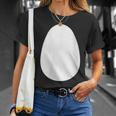Women's Penguin Costume Belly Animal Costume Carnival Fancy Dress With-Neck T-Shirt Geschenke für Sie