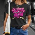 Women's Super Mom Superhero Mom Comic S T-Shirt Geschenke für Sie