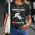 The Wrestling Calls Retro Wrestling Wrestling T-Shirt Geschenke für Sie