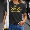 Year Of The Snake 2025 Chinese Zodiac New Year T-Shirt Geschenke für Sie