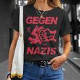 Zeichen Setzen Gegen Rechts Gegen Nazisintage T-Shirt Geschenke für Sie