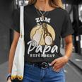 Zum Papa Beförders 2024 Bald Papa 2024 T-Shirt Geschenke für Sie