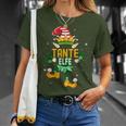 Aunt Elf Christmas Family Outfit Christmas Elf T-Shirt Geschenke für Sie