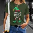 Big Brother Elf Partner Look Family Outfit Christmas T-Shirt Geschenke für Sie