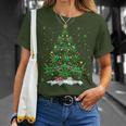 Cannabis Christmas Tree Marijuana T-Shirt Geschenke für Sie