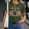 Catintage Pew Pew Madafakas Cat Ho Ho Ho Christmas T-Shirt Geschenke für Sie