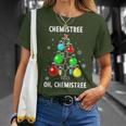 Chemistree Oh Chemistree Science Christmas Chemistry T-Shirt Geschenke für Sie