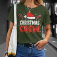 Christmas Crew Family Group Matching Christmas Pajama Party T-Shirt Gifts for Her