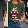 Christmas Grandpa Claus Outfit Family Christmas T-Shirt Geschenke für Sie