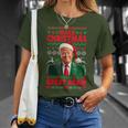 Make Christmas Great Again Santa Trump Christmas Ugly T-Shirt Geschenke für Sie