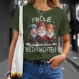 Christmas Three Dwarfs Matching Family Merry Christmas T-Shirt Geschenke für Sie