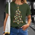 Christmas Tree Christmas Beer Glass Tree Men T-Shirt Geschenke für Sie