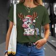 Christmas Women's Children's Unicorn Christmas T-Shirt Geschenke für Sie