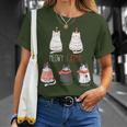 Cute Cats Xmas Kitten Christmas Outfit Christmas T-Shirt Geschenke für Sie