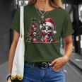 Cute Skeleton Skull Christmas Gothic Christmas Tree T-Shirt Geschenke für Sie