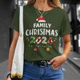 Family Pajamas Christmas 2024 Matching Sets Group Squad Xmas T-Shirt Geschenke für Sie