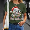 Fleece Navidad Feliz Navidad Sheep Christmas T-Shirt Geschenke für Sie