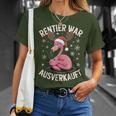 Christmas Flamingo Reindeer Was Out Sold Out T-Shirt Geschenke für Sie