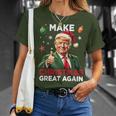 Christmas Pyjamas Make Christmas Great Again T-Shirt Geschenke für Sie