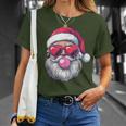 Santa Heart Sunglasses Bubblegum Christmas Santa T-Shirt Geschenke für Sie