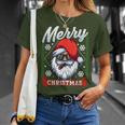 Santa Humour Adult T-Shirt Geschenke für Sie