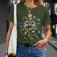 Girls Boys Owl Pyjamas Christmas T-Shirt Geschenke für Sie