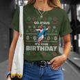 Go Jesus It's Your Birthday Fun Ugly Christmas Sweater Meme T-Shirt Geschenke für Sie