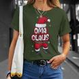 Grandma Claus Christmas Family Partner Look Santa Claus T-Shirt Geschenke für Sie