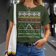 Guns For Christmas Ugly Sweater Gun Right Hunting Military T-Shirt Geschenke für Sie