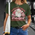 Hairstylist Christmas Santa Claus Vintage Xmas Hairdresser T-Shirt Gifts for Her