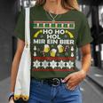 Hohoho Get Me A Beer Ugly Christmas T-Shirt Geschenke für Sie