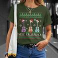 Mele Kalikimaka Hawaiian Christmas Ukulele Ugly T-Shirt Geschenke für Sie