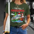 Merry Christmas Cruise Santa Cruise Ships Xmas Symbols Lover T-Shirt Geschenke für Sie