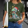 Merry Christmas Family Children's DinosaurRex Christmas T-Shirt Geschenke für Sie