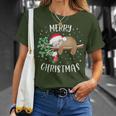 Merry Christmas Sloth Christmas Party Outfit Christmas T-Shirt Geschenke für Sie