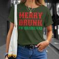 Merry Drunk I'm Christmas Santa Reindeer Graphic T-Shirt Geschenke für Sie