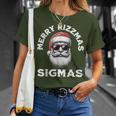 Merry Rizzmas Sigmas Rizz Christmas Santa N Gen Alpha T-Shirt Geschenke für Sie