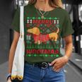 Merry Woofmas Dachshund Christmas Jumper T-Shirt Geschenke für Sie