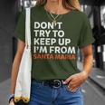 N'essayez Pas De Garder Laille Natale De Santa Maria En Californie T-Shirt Cadeaux pour elle