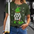 Papa Elf Father Elf Christmas T-Shirt Geschenke für Sie