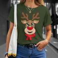 Reindeer Christmas Jumper Christmas Jumper Women's T-Shirt Geschenke für Sie