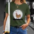 Santa Chicken Christmas Lights Chicken Farmer Christmas T-Shirt Geschenke für Sie