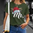 Santa Claus Hat Mr Partner Outfit For Christmas T-Shirt Geschenke für Sie