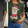 Shiba Inu Santa Claus Christmas T-Shirt Geschenke für Sie