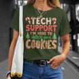 Tech Support Christmas Cookies For And Christmas T-Shirt Geschenke für Sie