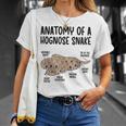Anatomy Of A Hognose Snake Owner Hognose Snake Lover T-Shirt Gifts for Her