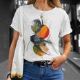 Arte Pintura Geométrica Dibujo Abstracto Arte Camiseta unisex Regalos para ella