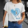 Autismo Arco Iris En Abril Usamos El Mes De Concientización Sobre El Autismo Azul Camiseta unisex Regalos para ella