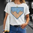 Baseball Home Plate Ice Cream Drip With Sprinkles For Boys T-Shirt Gifts for Her