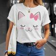 Children's Cat Face Cat Fancy Dress Costume Cat T-Shirt Geschenke für Sie